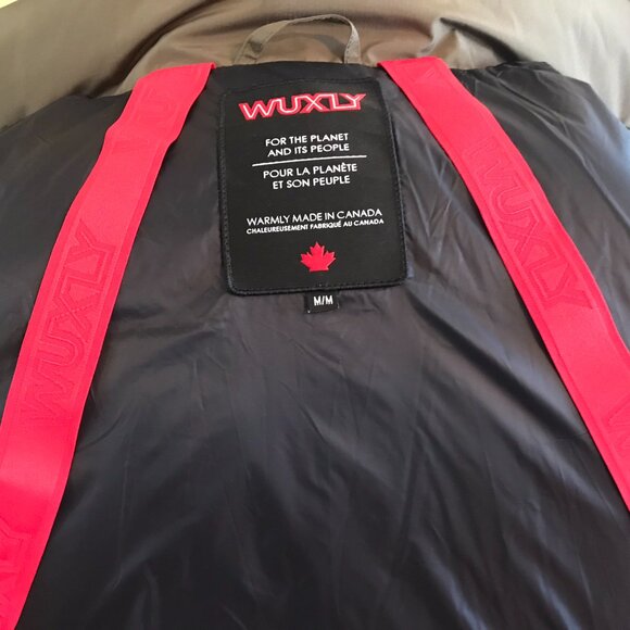 Wuxly EKO Vegan Puffer Army Green Jacket Size Medium M NWOT - Picture 8 of 10